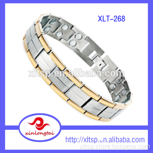 pure titanium bracelet germanaium bracelet bio magnetic good for health